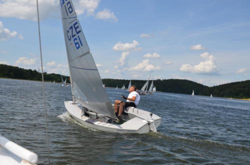 Yacht Club Vysoké Mýto, Memoriál Tomáše Dymáka 2018 Foto: Martin Drábek st.